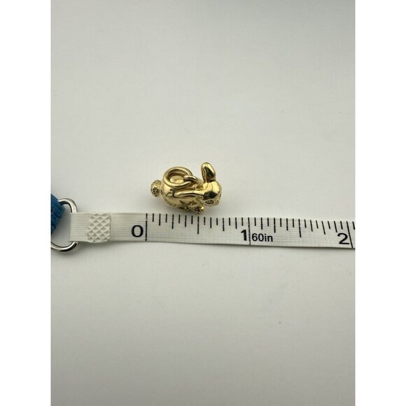Tiffany & Co. Paloma Picasso Rabbit Bunny Zodiac Charm 18k Yellow Gold 8.3g Rare - Picture 9 of 10
